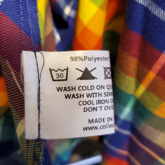 Flannel Suspender Skirt - Picture 4 of 5